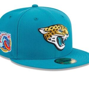 Men's New Era Teal Jacksonville Jaguars 59FIFTY Fitted Hat